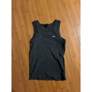 6pm German Streetwear Brand Dark Gray Tank Top Women's Small